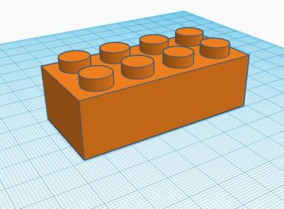 Lego sand mold
