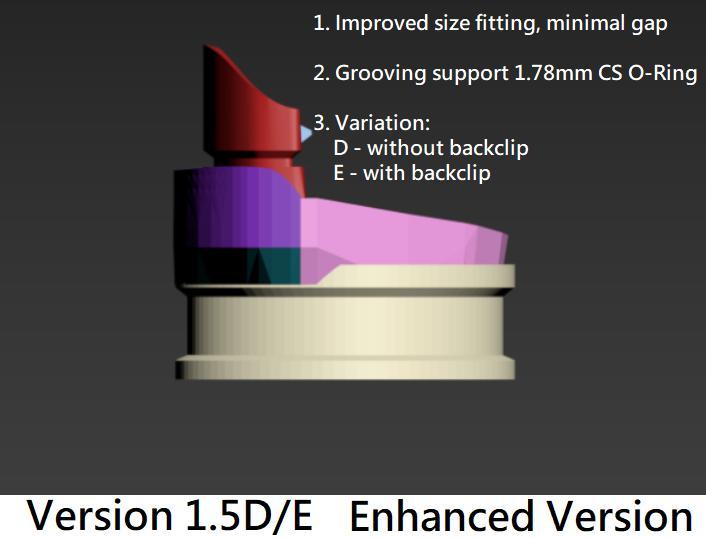 Enhanced 3M 7502 Out Flow Adapter