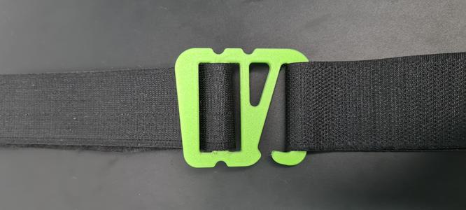 Velcro strap buckle