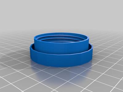 No Support Fast print 3M 6200/7500 Mask Filter Adapter