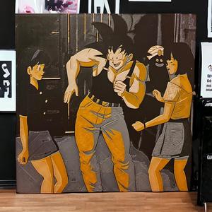 Goku Van Damme Dance Hueforge