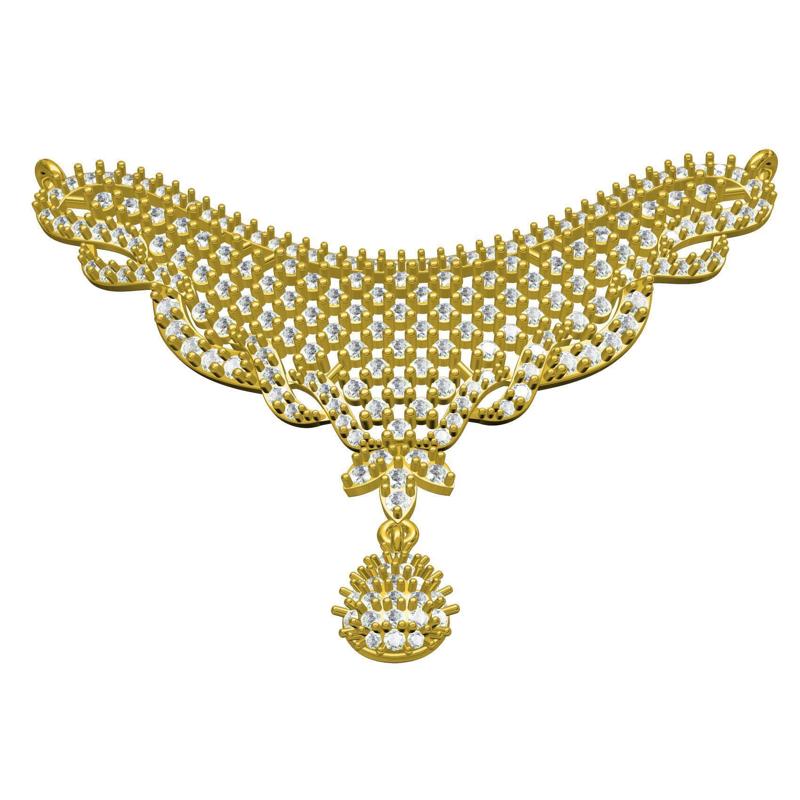 Antique Diamond Attractive Mangalsutra