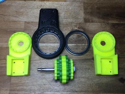 Triple Dual Stage Cycloidal Gearbox