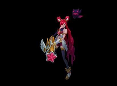 Star Guardian Jinx League of Legends 3D print model