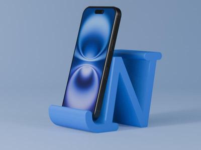 PHONE HOLDER LETTER N