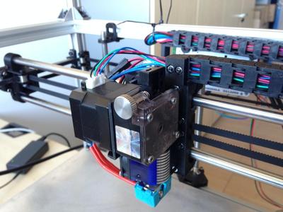 Hypercube E3D Titan carriage