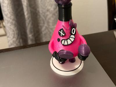 Pink Punk Girl Scientist
