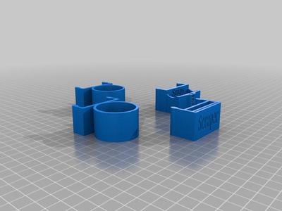 Ender 5 Four Tool Clips