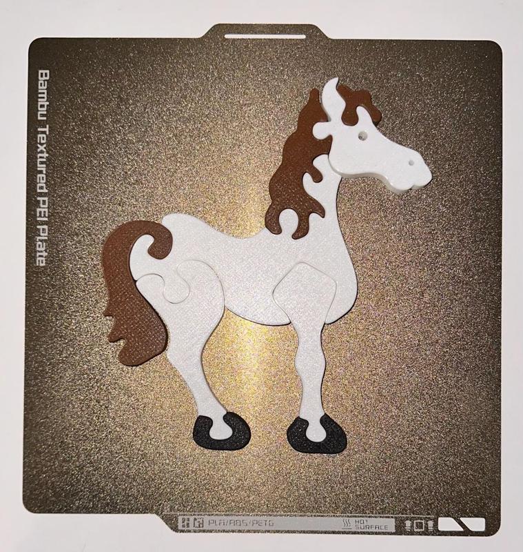 HORSE EDUCATION PUZZLE FOR KIDS