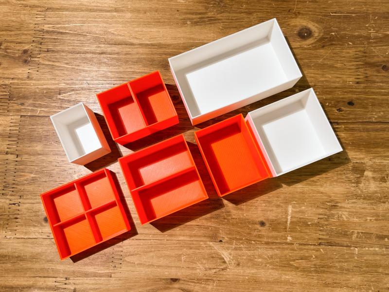 Thin walls stackable box