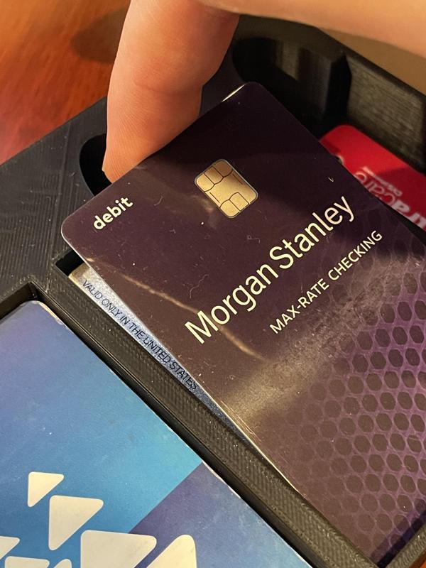 Credit Card Box Organizer