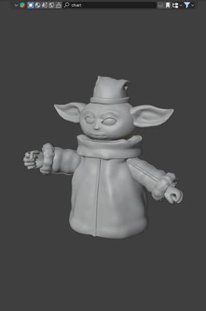 Baby Yoda Chrimate Christmas