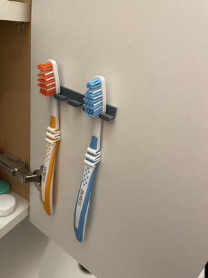 Toothbrush hook/holder