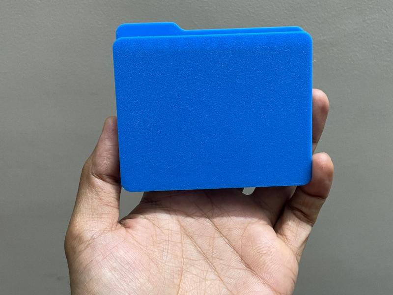 SSD Folder Mac Blue