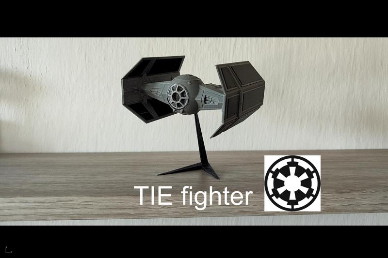 Darth Vader's TIE fighter model