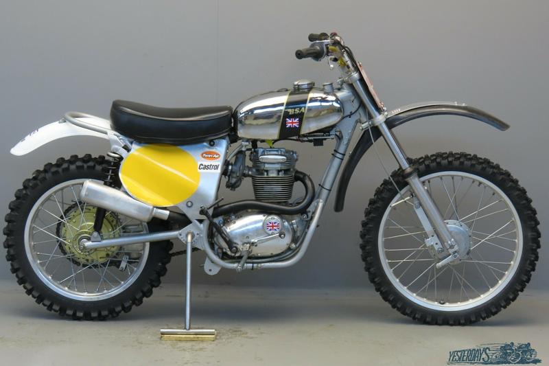 1970 BSA B25 'scrambler'