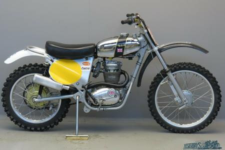 1970 BSA B25 'scrambler'