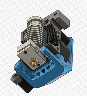 Prusa Mmu1 layer fan shroud