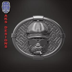 Gangster bulldog v2 Belt buckle