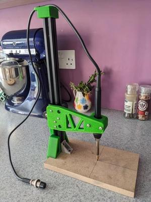 Heat-set insert press