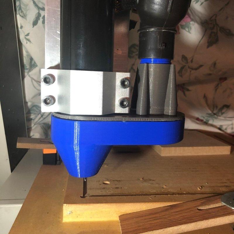 CNC Spindle dust nozzle