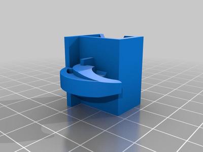 Oven drawer slide clip