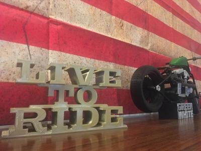 decoration live to ride