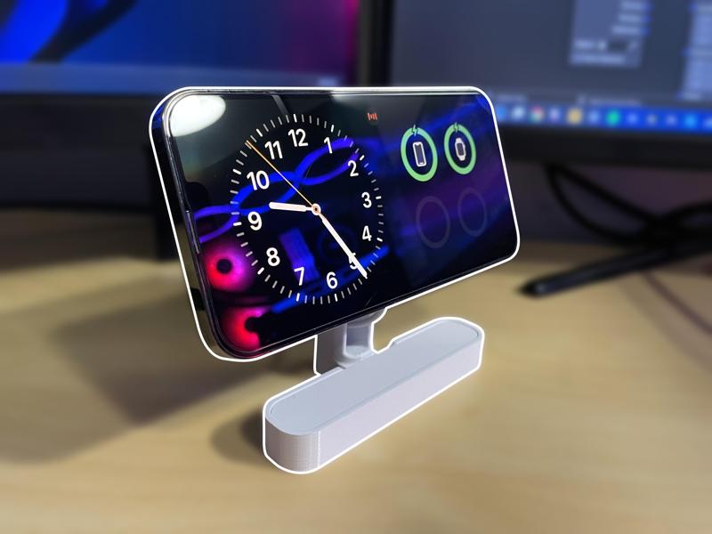 iPhone MagSafe Charging Stand - StandBy Mode