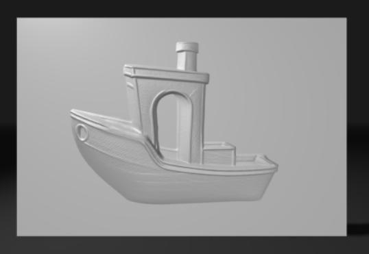 Benchy Relief Art