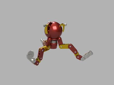 Fallout Mister Handy - Print-in-Place