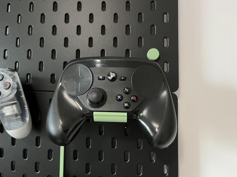 Ikea Skadis / Pegboard Steam Controller Holder