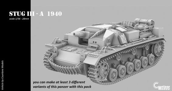 Stug III A, 1940