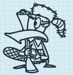 EDWARD - PIONEER  - CAMP LAZLO - WALL ART