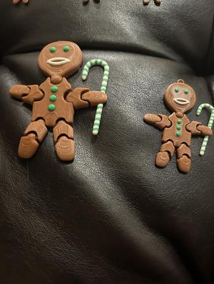 Articulating Gingerbread Man Flexi