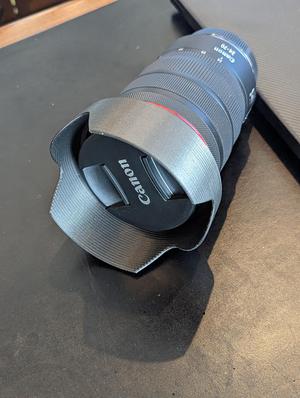 Extra-wide lens hood for Canon RF 24-70mm f2.8L IS USM
