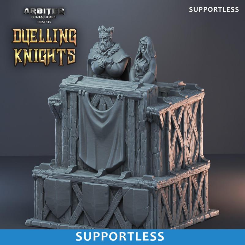 Supportless Stand with King & Queen