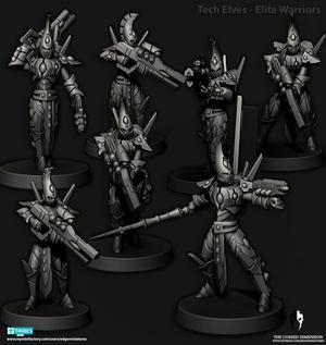 Tech Elves - Elite Warriors