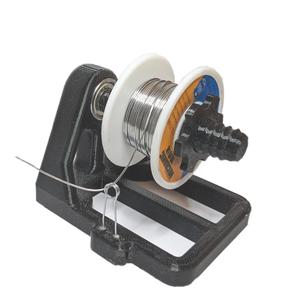 Solder Reel Holder using 608 bearing