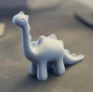 Cute Stylized Dinosaur Toy