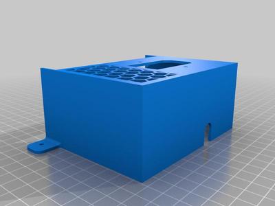 Power Supply cover with space for mains plug - Anet A8