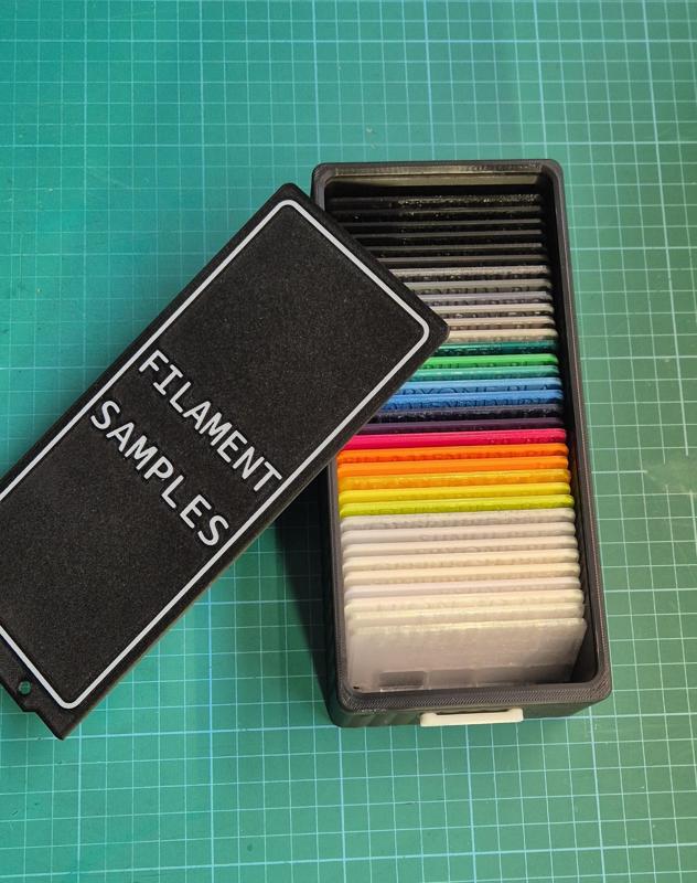 FILAMENT SAMPLE BOX