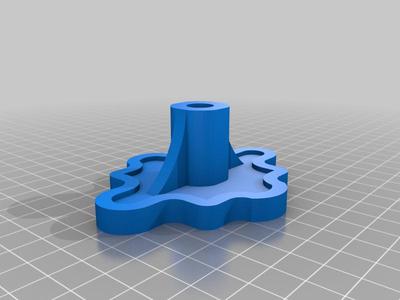 Rabbit-ear Antenna Holder