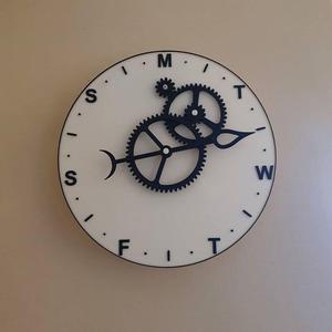 Day of the week clock