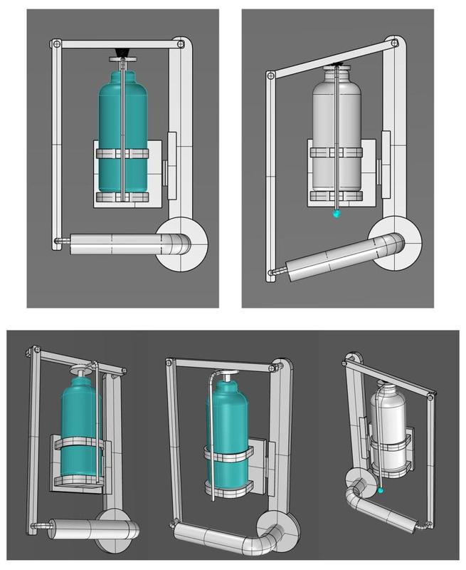 #NoTouchChallenge_Forced Disinfector