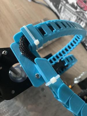 ender 3 z-axis chain mount for print in place cable chain