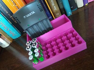 Battery holder - soporte pilas