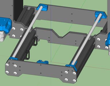 MK4 (and MK3S+) openable rod holders for the Y-axis