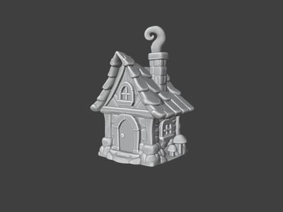 Witch’s Cottage Miniature 