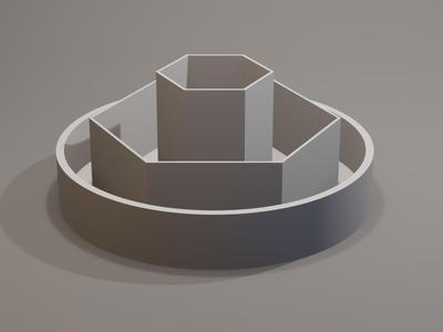 Fountain pencil holder