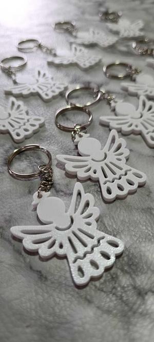 angel keychain